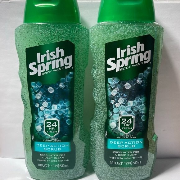 Irish Spring Body Wash Deep Action Scrub - Picture 1 of 11